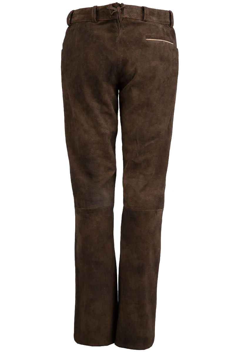 Damen Lederhose lang