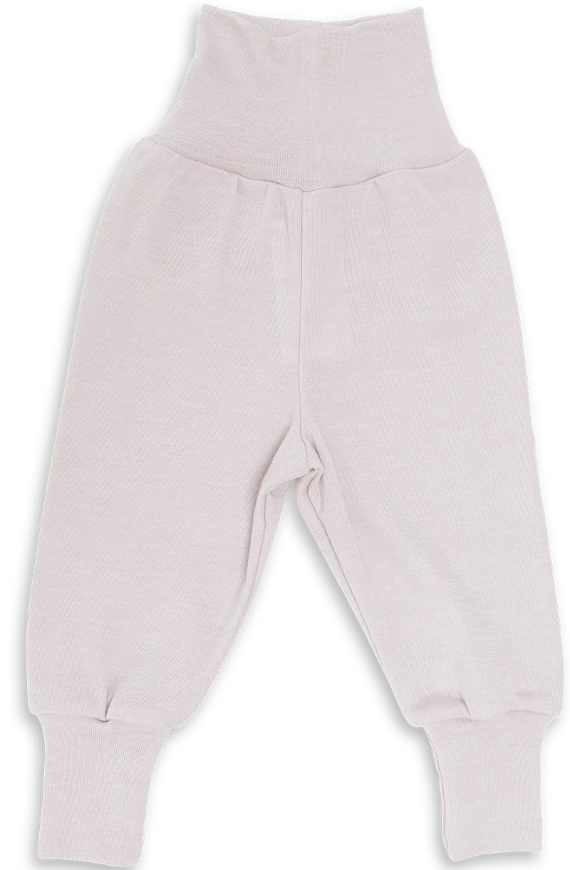 Baby-Softbundhose aus Wolle/Seide