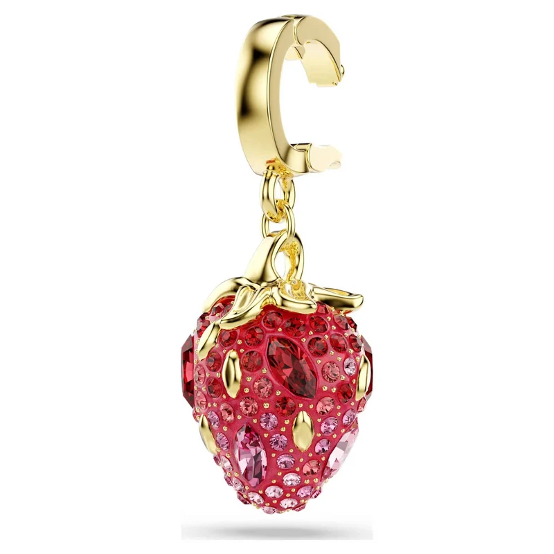 Swarovski Damen Charm Idyllia Erdbeere rot 5743136