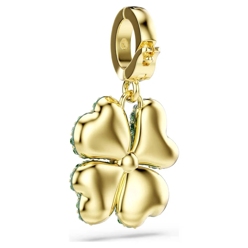 Swarovski Charm Unisex Idyllia Glücksklee Grün 5743130