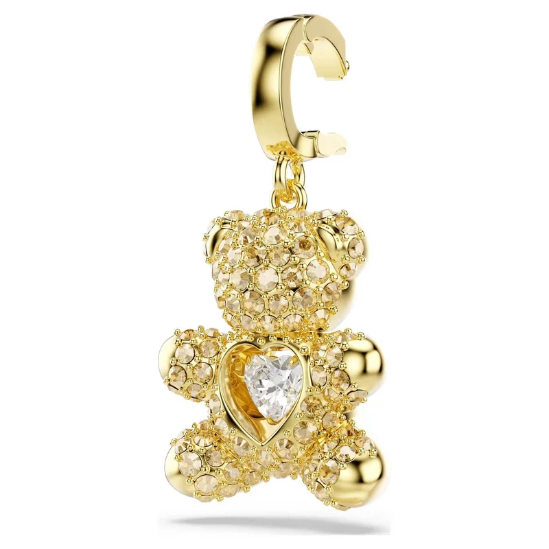 Swarovski Damen Charm Idyllia Teddy gold 5743147