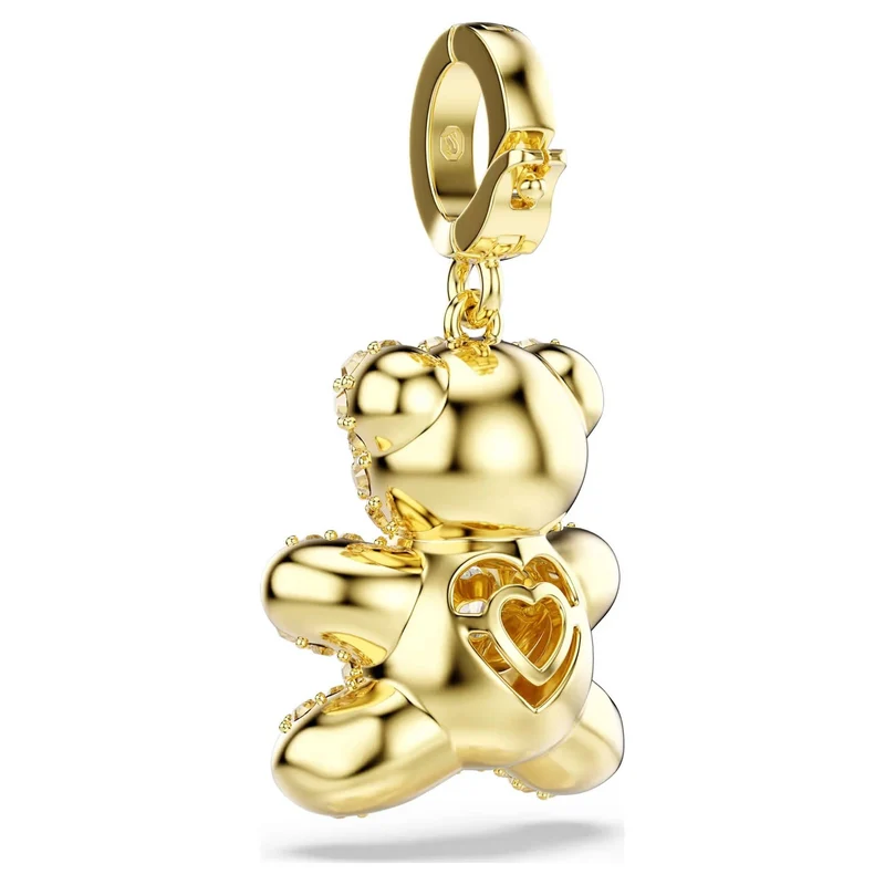 Swarovski Damen Charm Idyllia Teddy gold 5743147