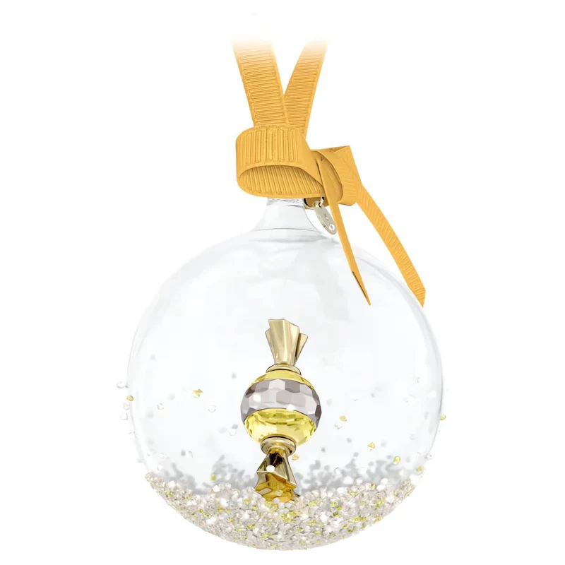 Swarovski Holiday Cheers Dulcis Weihnachtskugel gelb 5688315