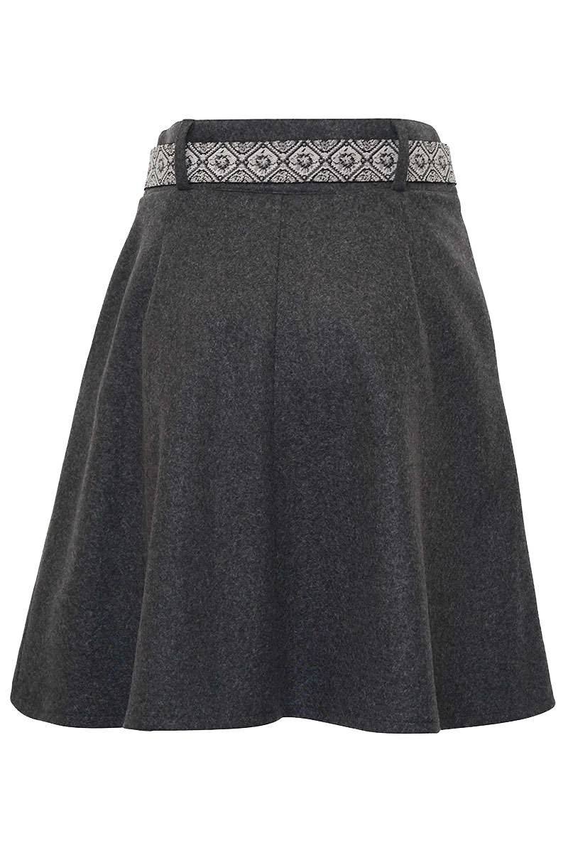 Trachten Wollrock mit Gürtel