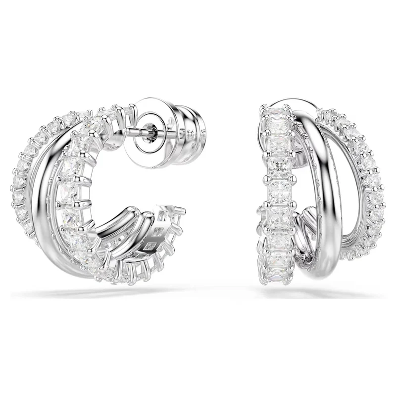 Swarovski Ohrringe Damen Hyperbola Weiß 5737110