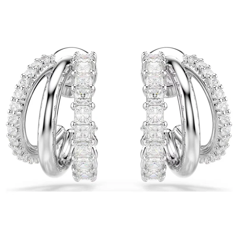 Swarovski Ohrringe Damen Hyperbola Weiß 5737110
