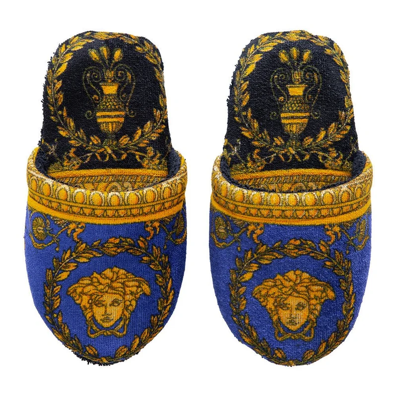 Versace Hausschuhe Frottee I Love Baroque