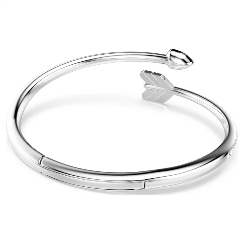 Swarovski Armreif Damen Idyllia Pfeil Weiß Rhodiniert M 5737264