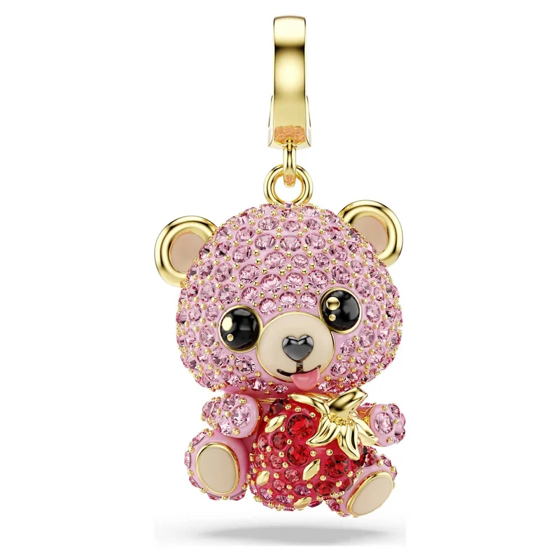 Swarovski Damen Idyllia Charm Teddy Rosa 5738357