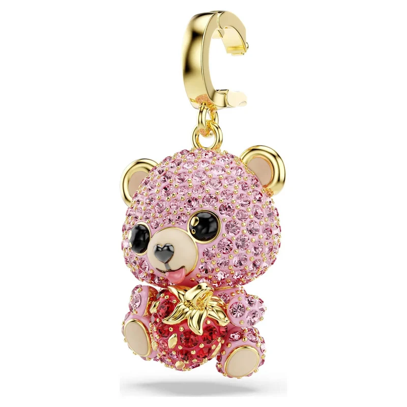 Swarovski Damen Idyllia Charm Teddy Rosa 5738357