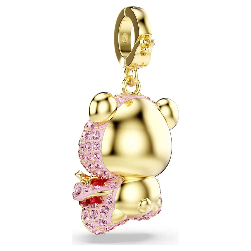 Swarovski Damen Idyllia Charm Teddy Rosa 5738357