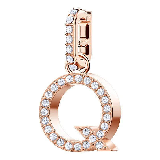 Swarovski Damen Charm Remix Collection Roségold ALPHABET Q 5437628