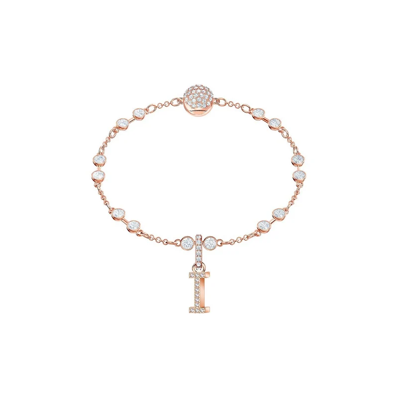 SWAROVSKI Charm für Damen, Alphabet I Kristall Roségold 5437611