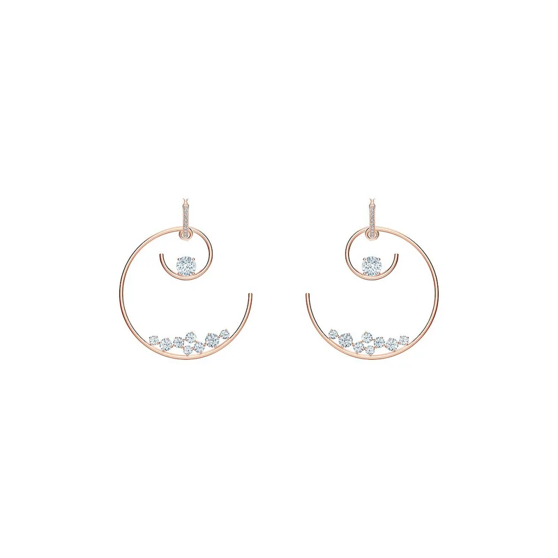 Swarovski Ohrhänger Damen North Roségold Weiß 5493391