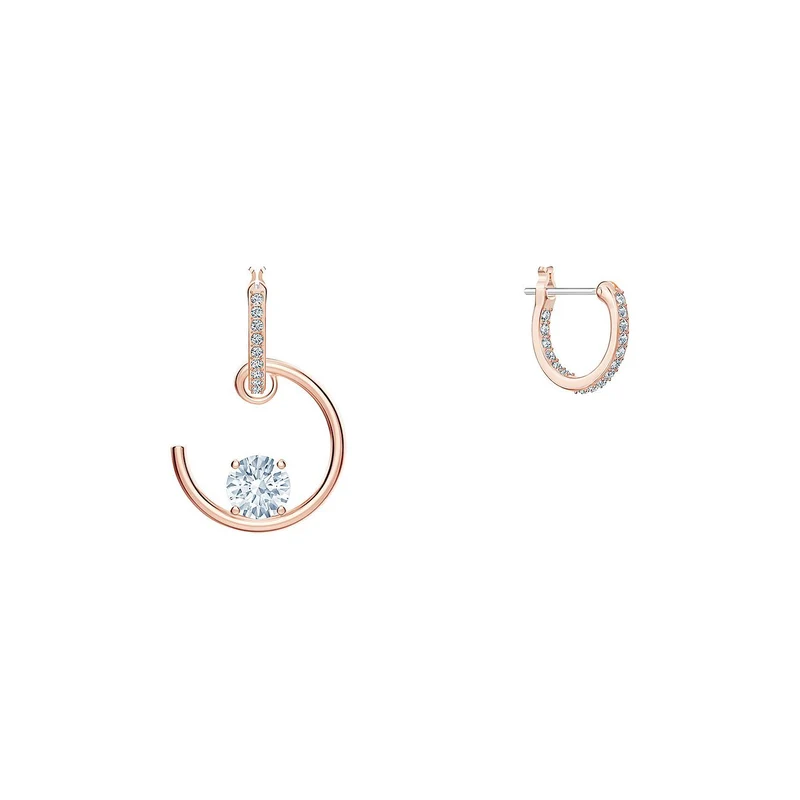 Swarovski Ohrhänger Damen North Roségold Weiß 5493391
