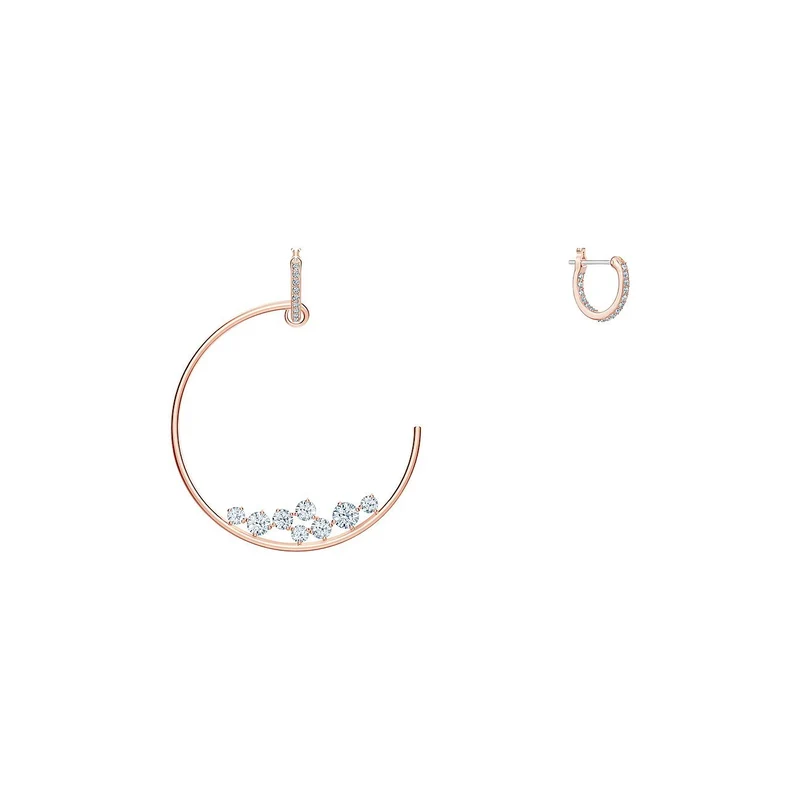 Swarovski Ohrhänger Damen North Roségold Weiß 5493391