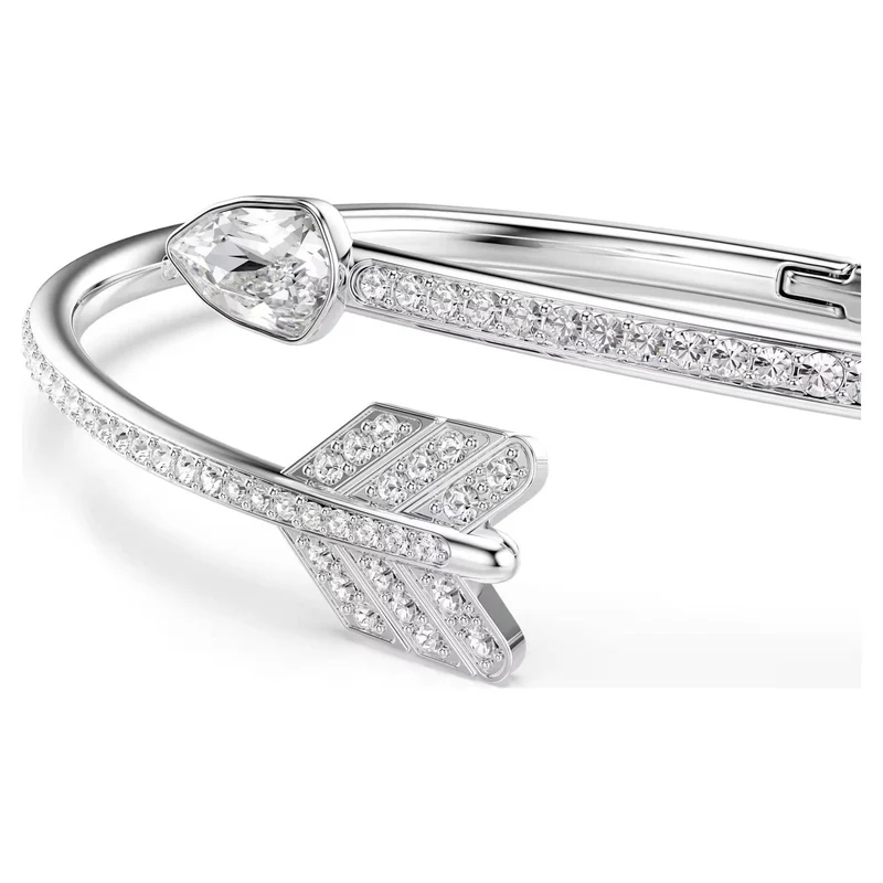 Swarovski Armreif Damen Idyllia Pfeil Weiß Rhodiniert L 5737263