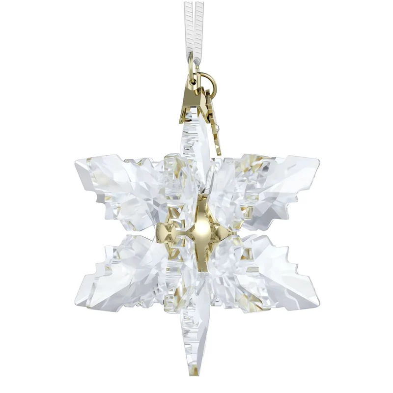 Swarovski Ornament Annual Edition 3D 2024 Transparent/Champagne Gold 5674347