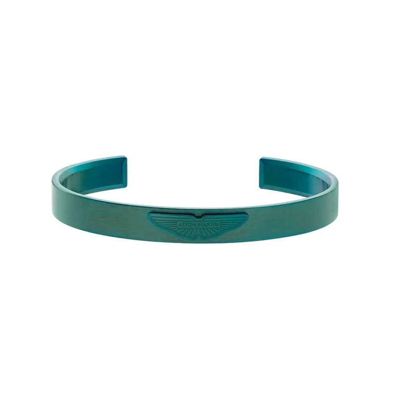Aston Martin Armband Herren AML ICON Edelstahl IP Grün MJIBF5BL6