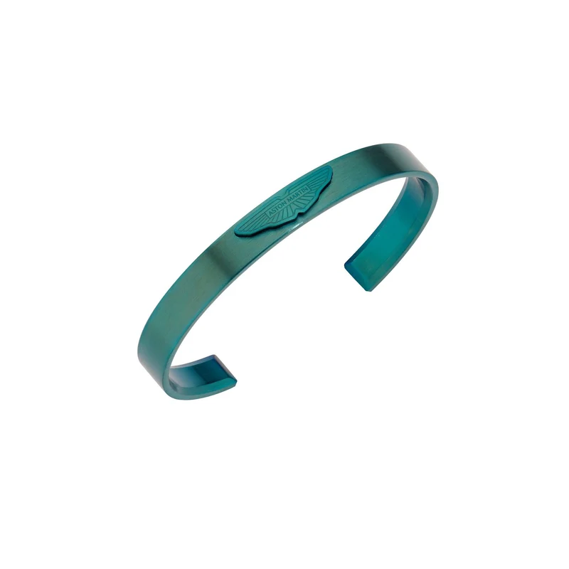 Aston Martin Armband Herren AML ICON Edelstahl IP Grün MJIBF5BL6