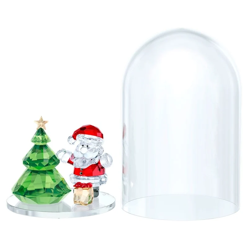 Swarovski Glasglocke – Weihnachtsbaum & Santa 5403170