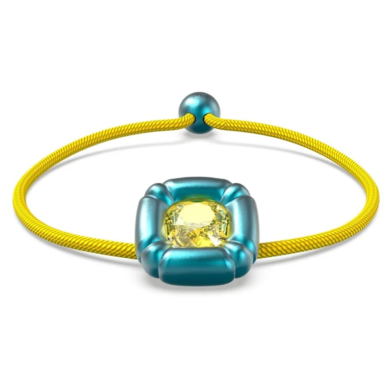 Swarovski Damen Armband Dulcis Kissenschliff, Blau 5613667