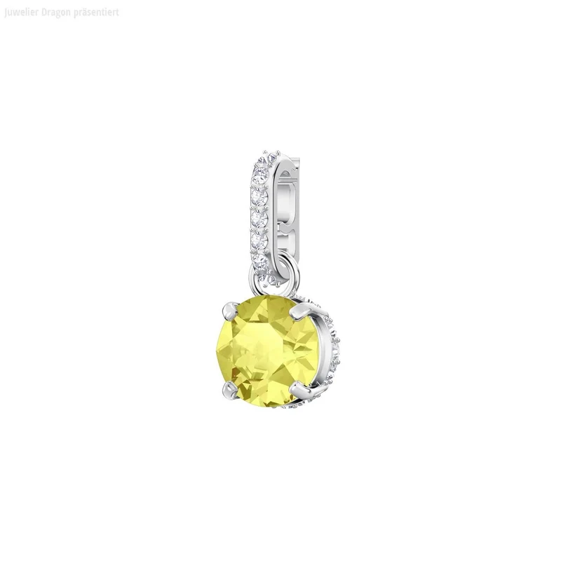 Swarovski Charm Remix November Gelb Silber 5437326