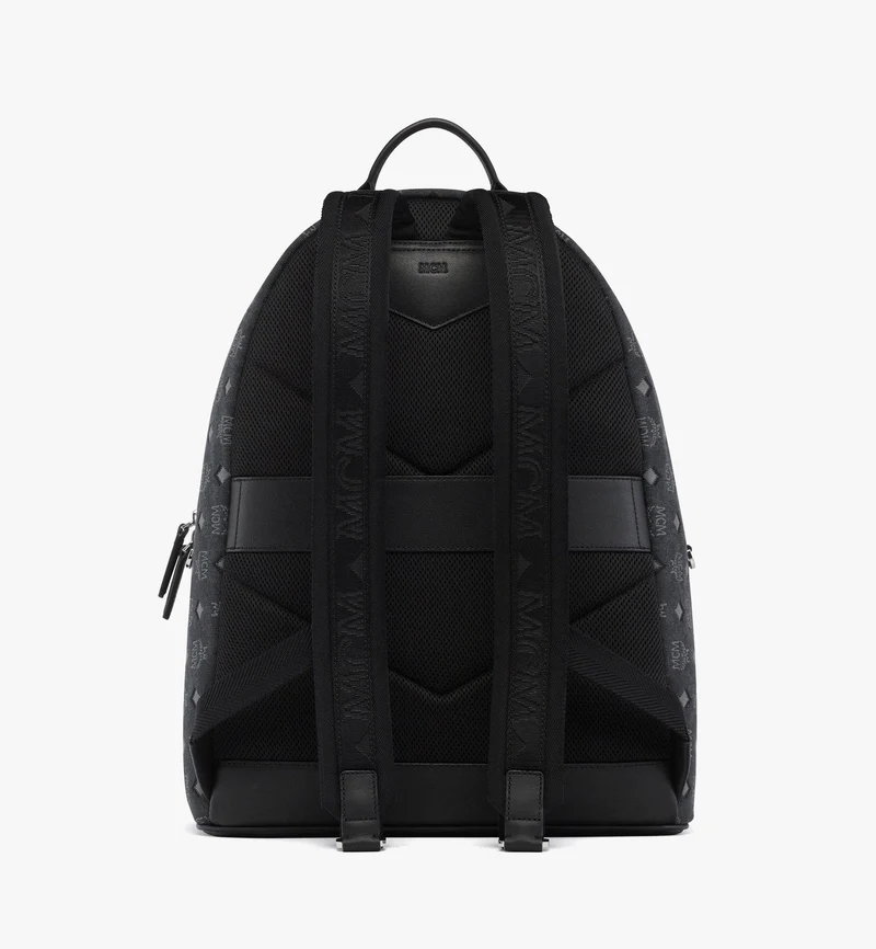 MCM Rucksack Unisex Stark Backpack Dark Grey MMKGSVE11ED001