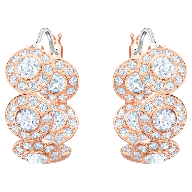 Swarovski Ohrringe Damen Lifelong Bow Roségold Weiß 5418271