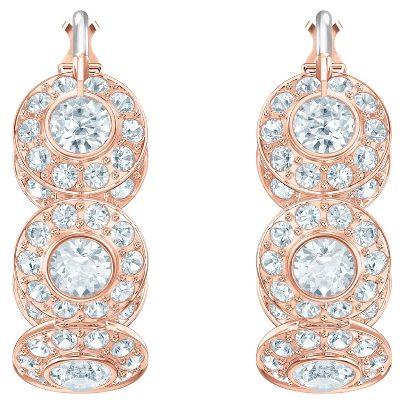 Swarovski Ohrringe Damen Lifelong Bow Roségold Weiß 5418271