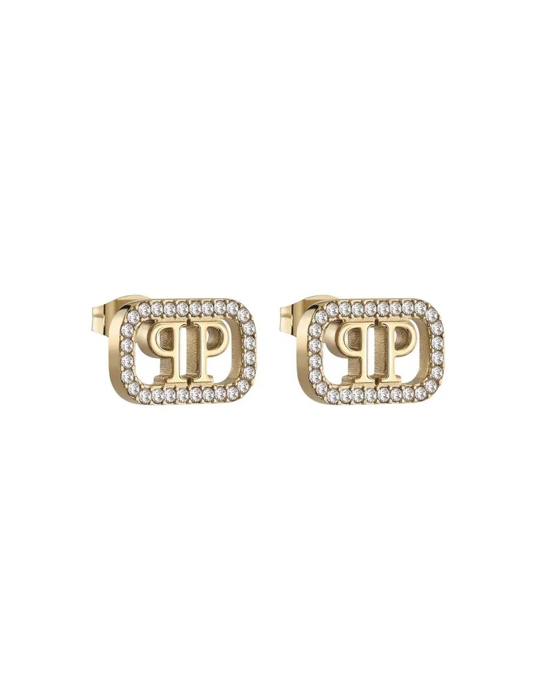 Philipp Plein Damen Ohrringe PLEIN LETTERING Gold PJ1AA26EU