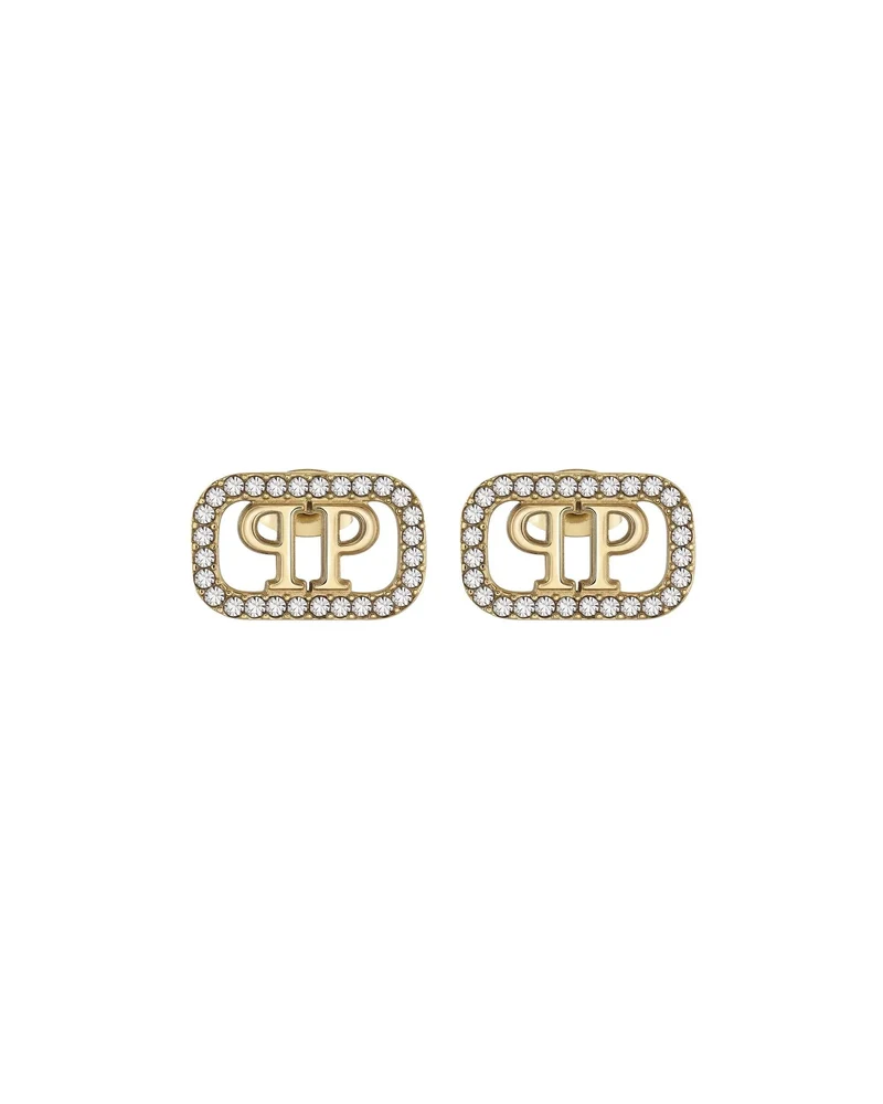 Philipp Plein Damen Ohrringe PLEIN LETTERING Gold PJ1AA26EU