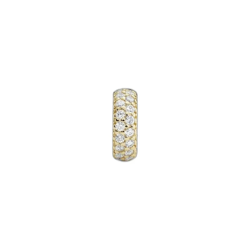 Pandora Charm Spacer Damen Abstract Gold Cubic Zirkonia Gold 750835CZ