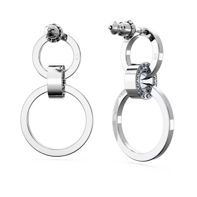 Swarovski Ohrstecker Dextera Damen Ohrringe Blau Rhodiniert 5663503