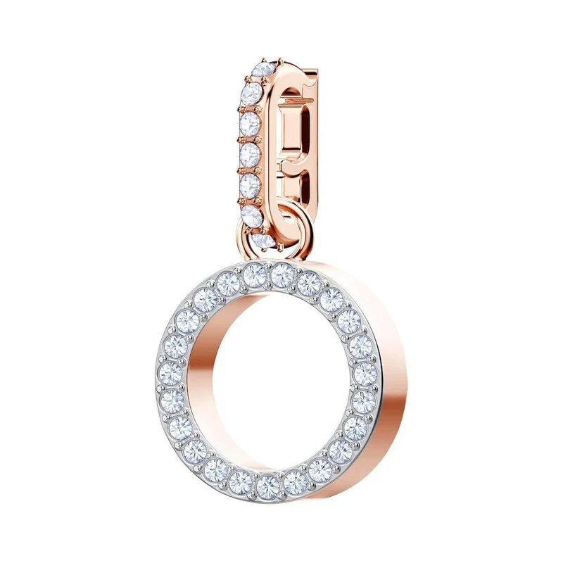 Swarovski Charm Damen Remix Collection Buchstabe O Roségold 5437607
