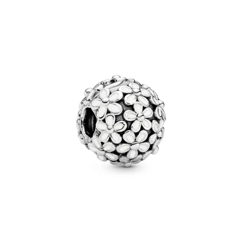 Pandora Clip Damen Moments Liebliche Gänseblümchen Wiese Silber 791494EN12