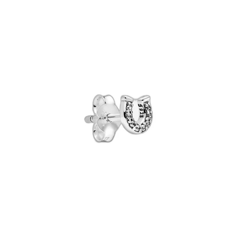 Pandora Ohrring Damen Pandora ME Mein Glückshufeisen Silber 298369CZ