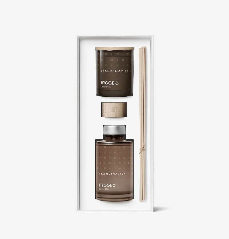 SKANDINAVISK Duft-Set HYGGE Duftkerze 65g & Diffuser 100ml 22024