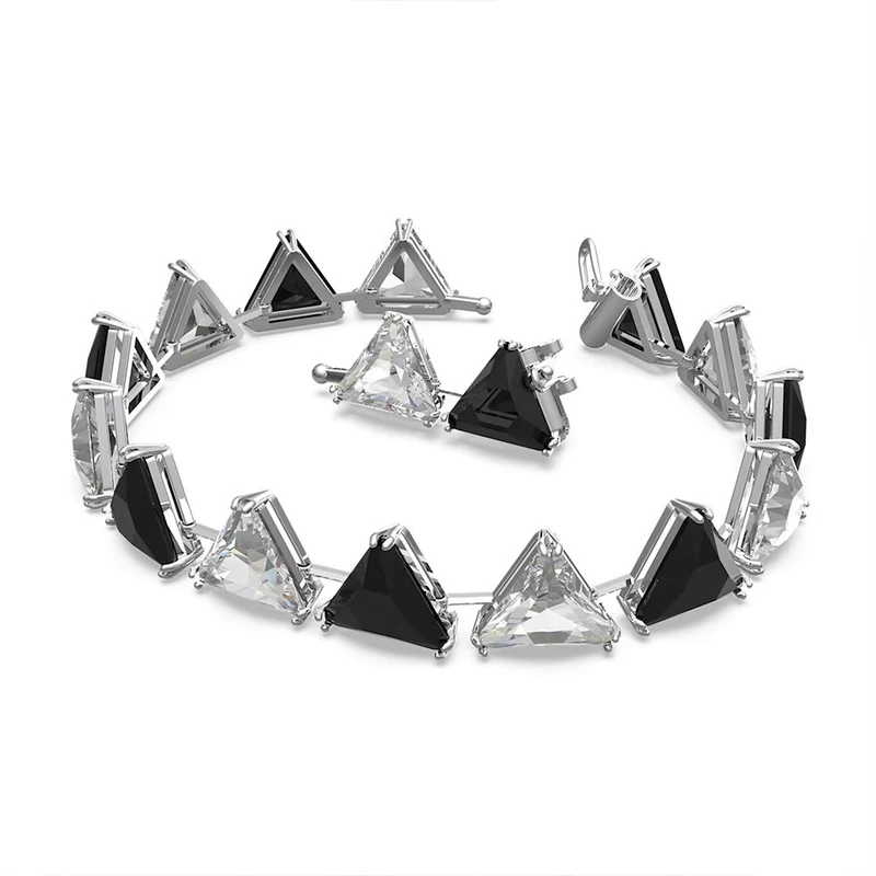 Swarovski Armkette Damen Millenia Schwarz Weiß 5619154
