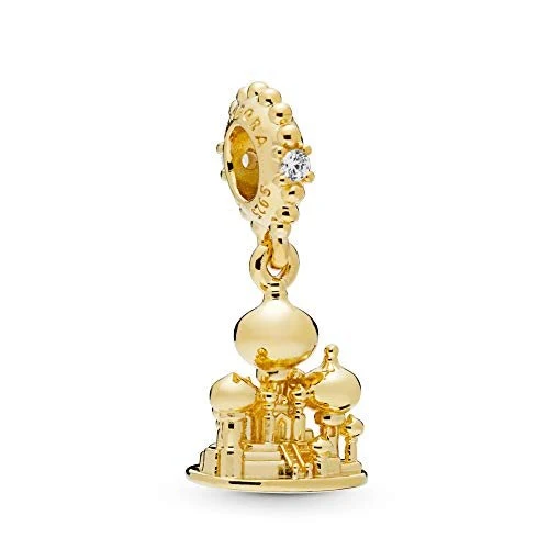 Pandora Charm Damen Disney Aladdin Agrabah Palast Gelbgold 768037CZ