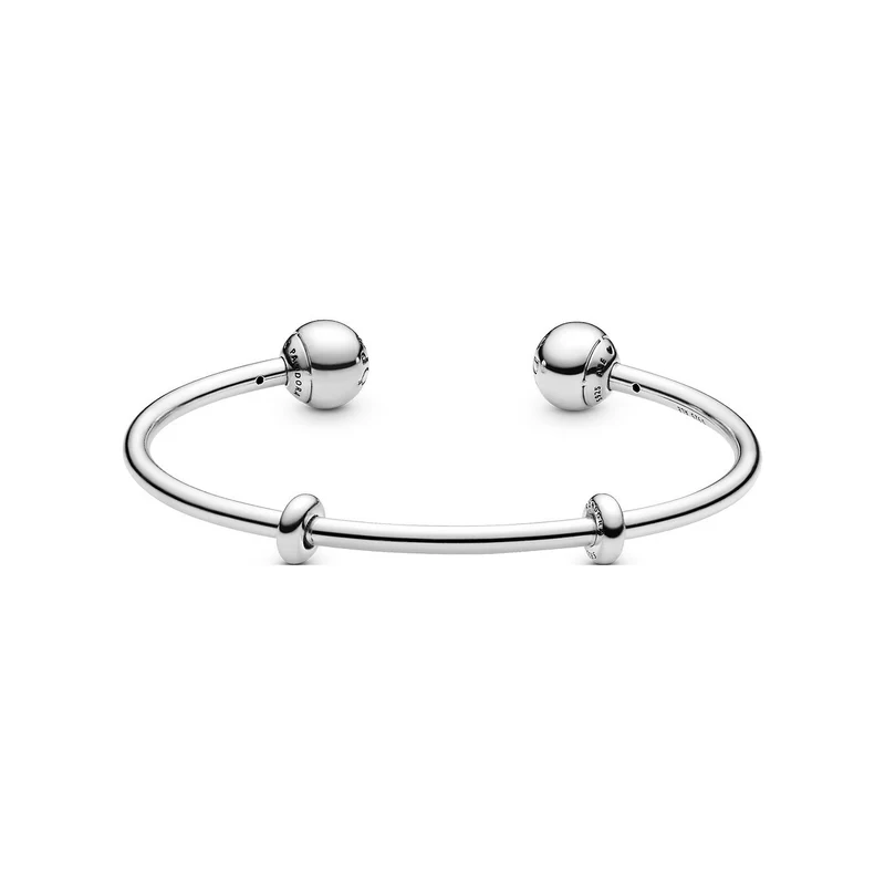 Pandora Armband Damen Moments Mesh Armband Silber 19 cm 596477-3