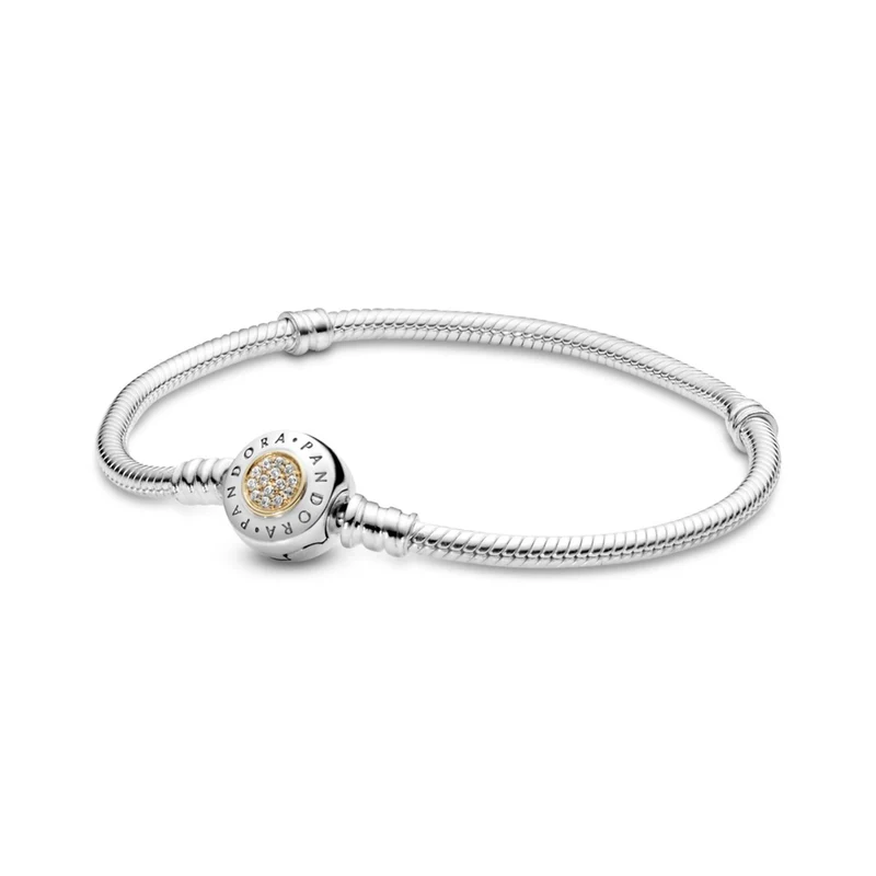 Pandora Armband Damen Moments Silber Mehrfarbig 590741CZ 17