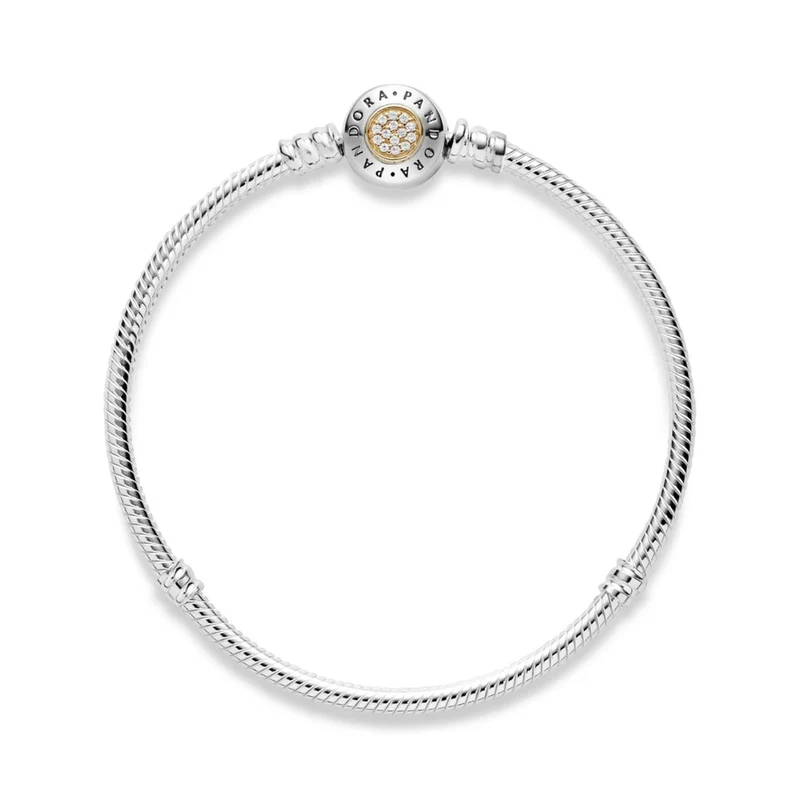 Pandora Armband Damen Moments Silber Mehrfarbig 590741CZ 17