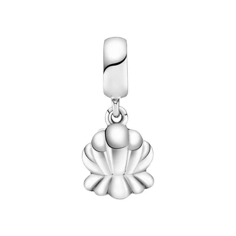 Pandora Disney Charm Damen Arielle in der Muschel Silber 791895EN111