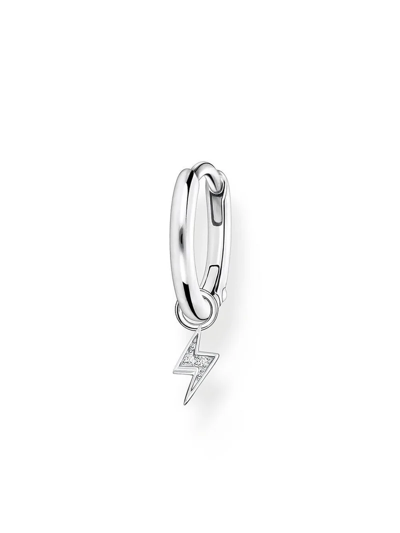 Thomas Sabo Damen Ohrring Creole Einzelstück Blitz silber CR705-051-14