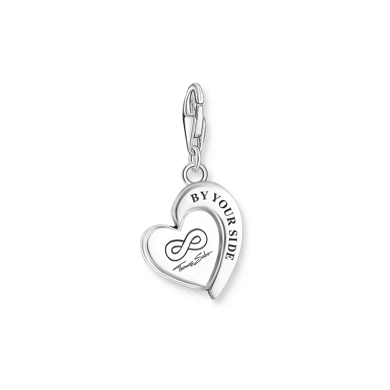 Thomas Sabo Charm Damen You & Me Herz Silber Charm‑Pendant 2108‑691‑21
