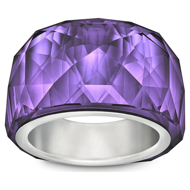 Swarovski Ring Damen Nirvana Silberfarben Lila 5012904
