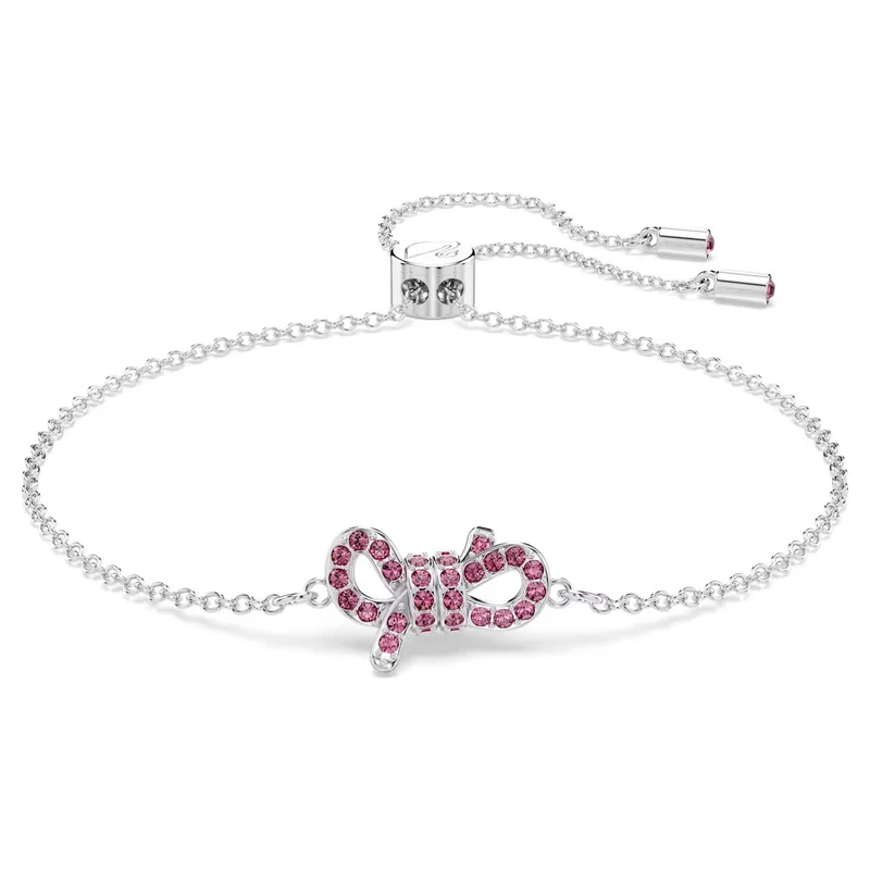 SWAROVSKI Armband Damen Lifelong Bow Schleife Pink Rhodiniert 5723553
