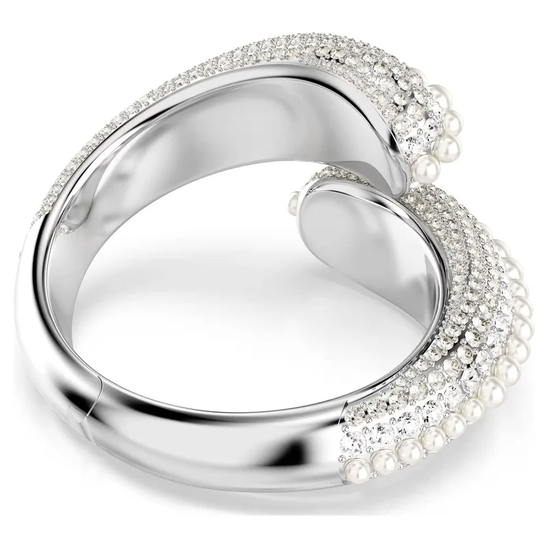 SWAROVSKI Armband Damen Sublima Armreif Kristallperle Weiß Rhodiniert 5700925