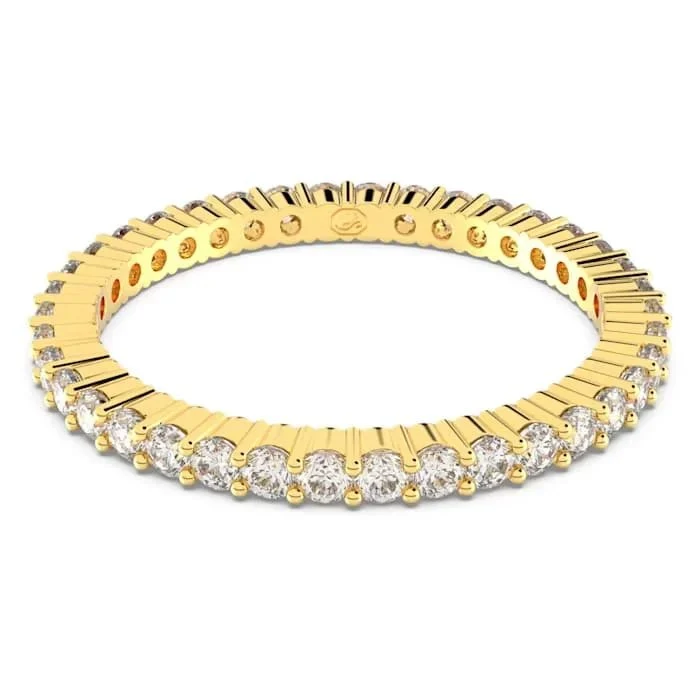 Swarovski Damen Vittore Ring Größe 55 Gold 5655703